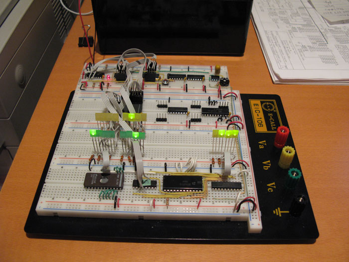 New Configuration for 4-Bit TTL CPU